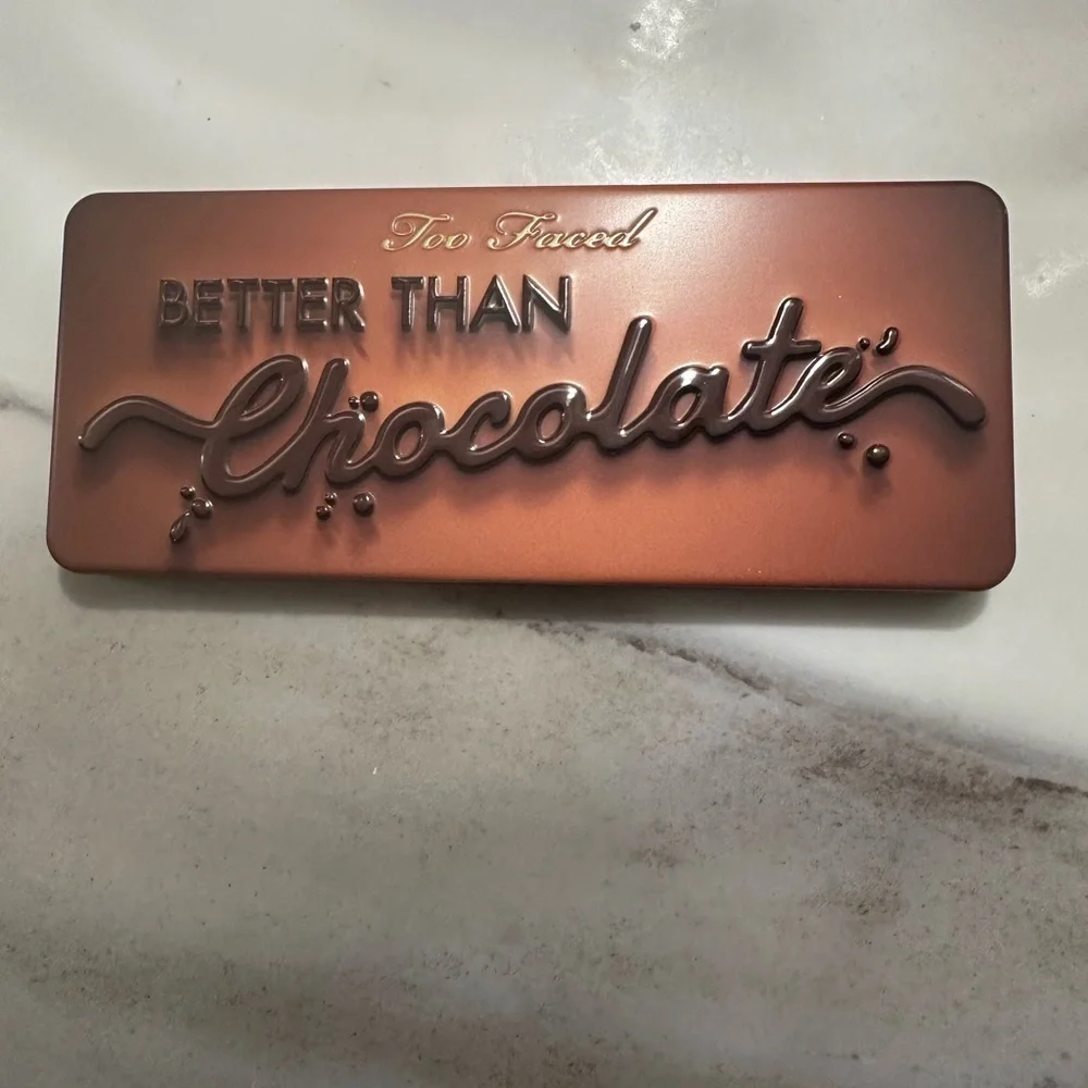 Too Faced Better Than Chocolate Cocoa-Infused Eye Shadow Palette 18 Shades